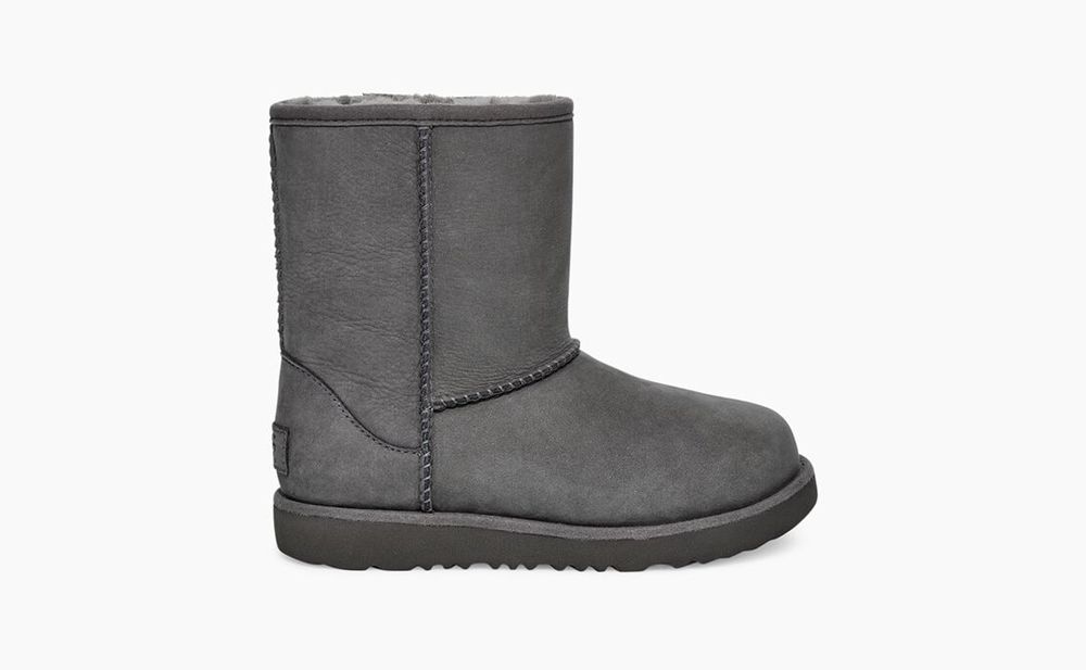 Ugg Classic Ii Wp - Kids Boots - Grey - NZ (9384FDIGR)